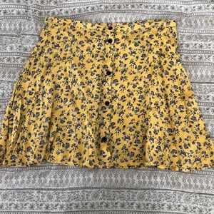 Floral Printed H&M skirt
